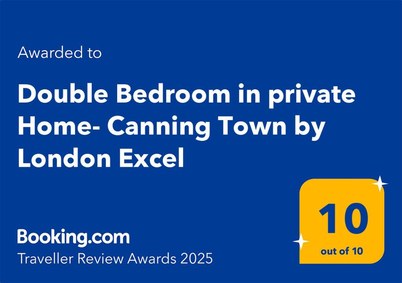 Double Bedroom In Private Home- Canning Town By Excel Londra
